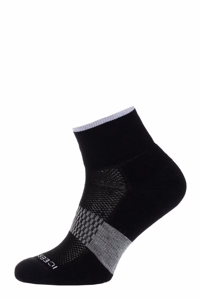 SKARPETY MULTISPORT LIGHT MINI WOMEN-BLACK-SNOW-METRO HTHR