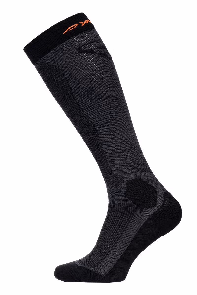 SKARPETY TOUR WARM MERINO-ASPHALT-0910