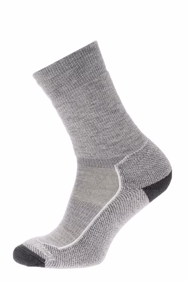 SKARPETY HIKE+ MEDIUM CREW WOMEN-BLIZZARD HTHR
