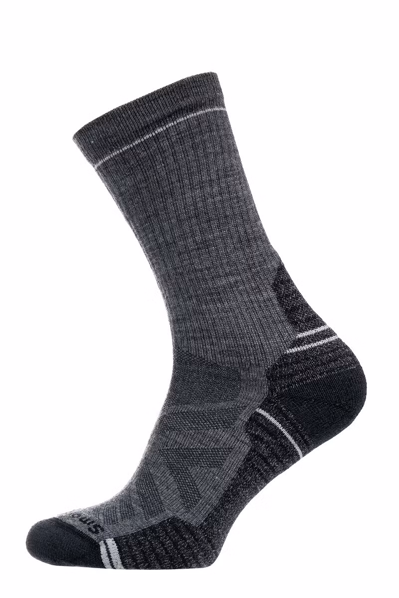 SKARPETY PERFORMANCE HIKE LIGHT CUSHION CREW-MEDIUM GRAY
