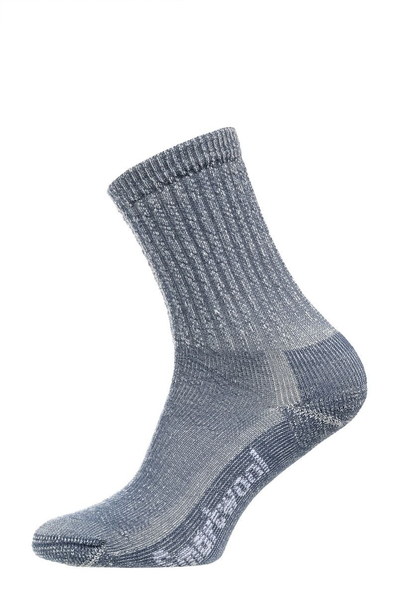 SKARPETY CLASSIC HIKE LIGHT CUSHION CREW WOMEN-MIST BLUE