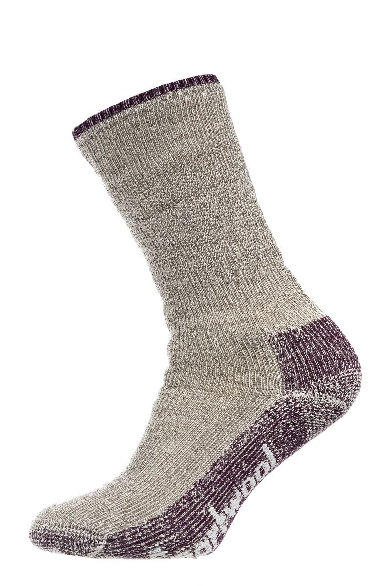 SKARPETY CLASSIC MOUNTAINEER MAXIMUM CUSHION CREW WOMEN-TAUPE