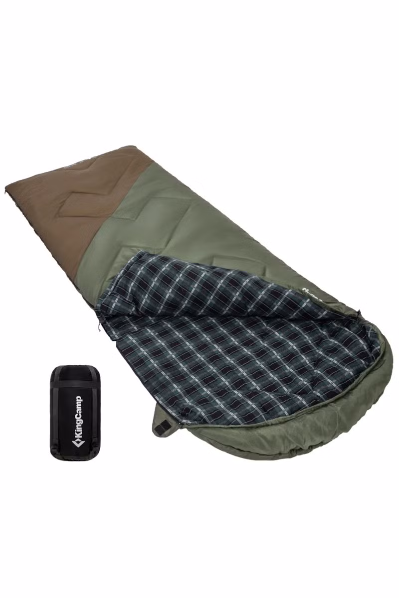 ŚPIWÓR GALE 300 KS2443-BEANGREEN-BROWN