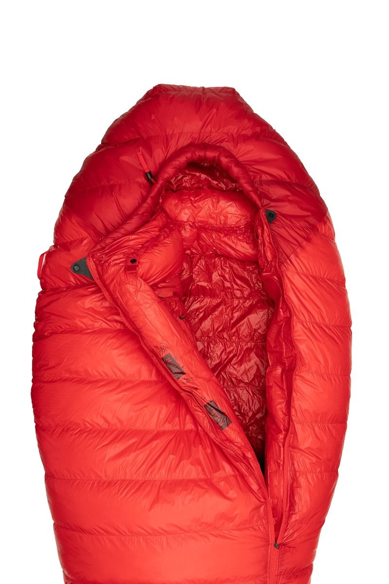 ŚPIWÓR RADICAL 8Z LONG-RED-RED