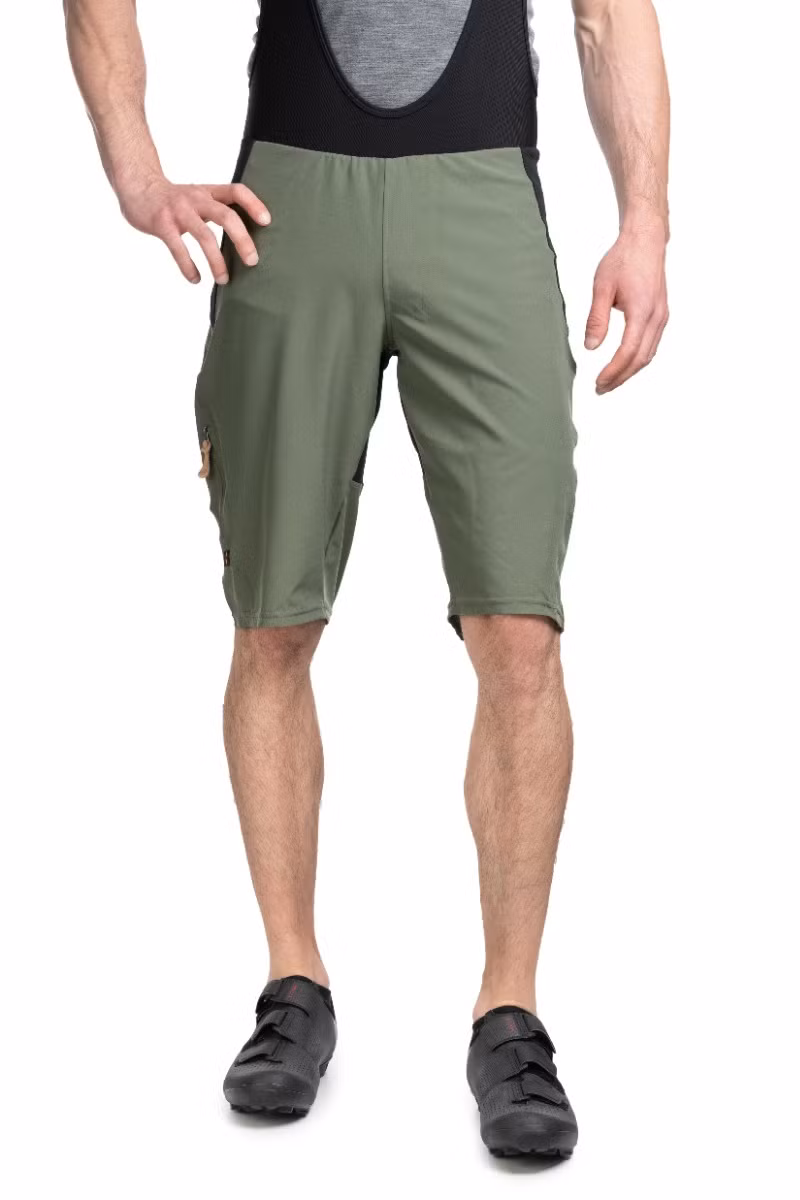 SPODENKI ROWEROWE BARREA-OLIVE-BLACK
