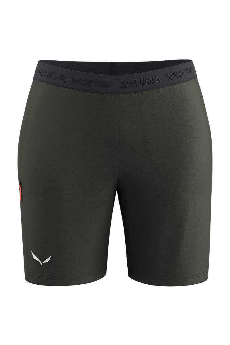 SPODENKI PUEZ 4 SHORTS WOMEN-DARK OLIVE