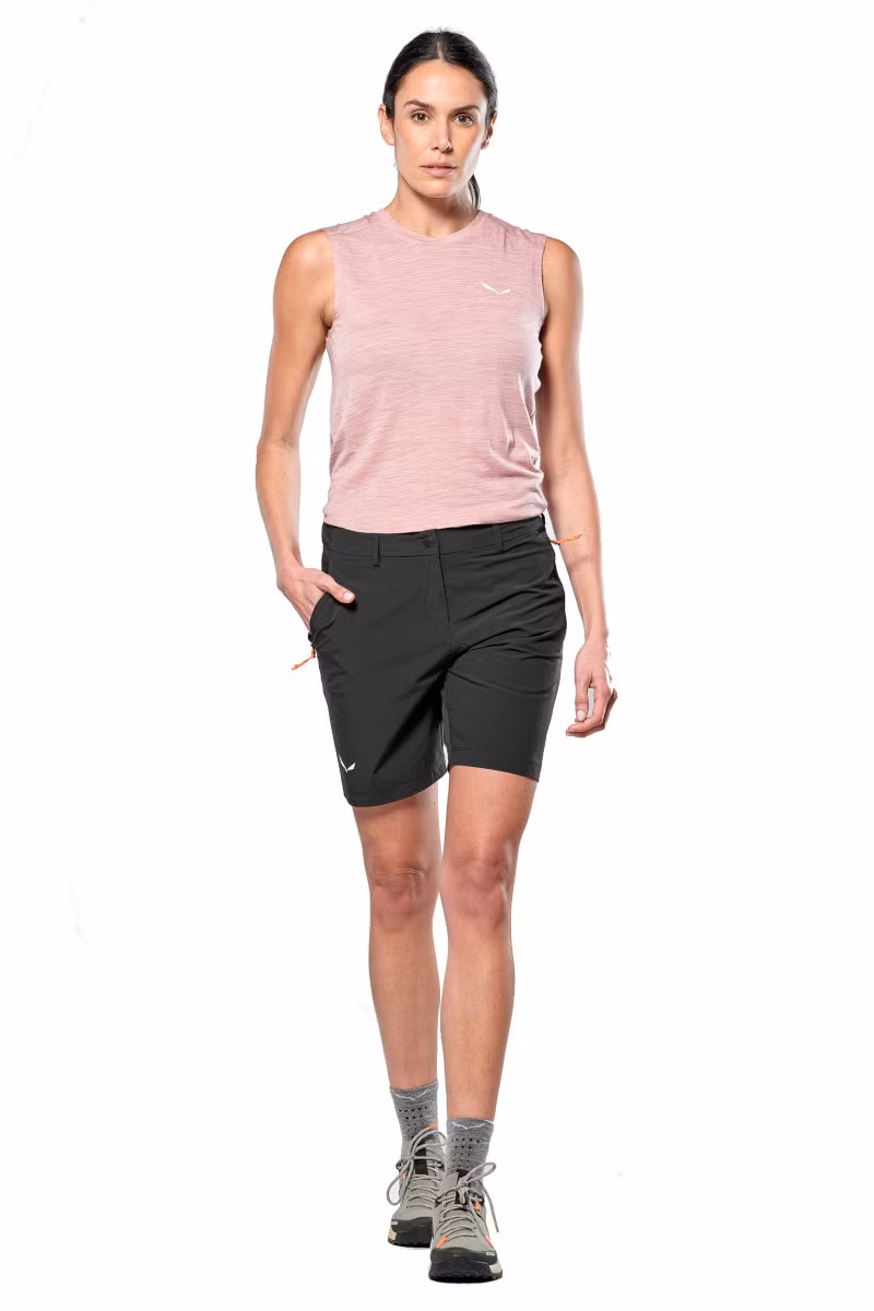 SPODENKI PUEZ TALVENA DST SHORTS WOMEN-BLACK OUT