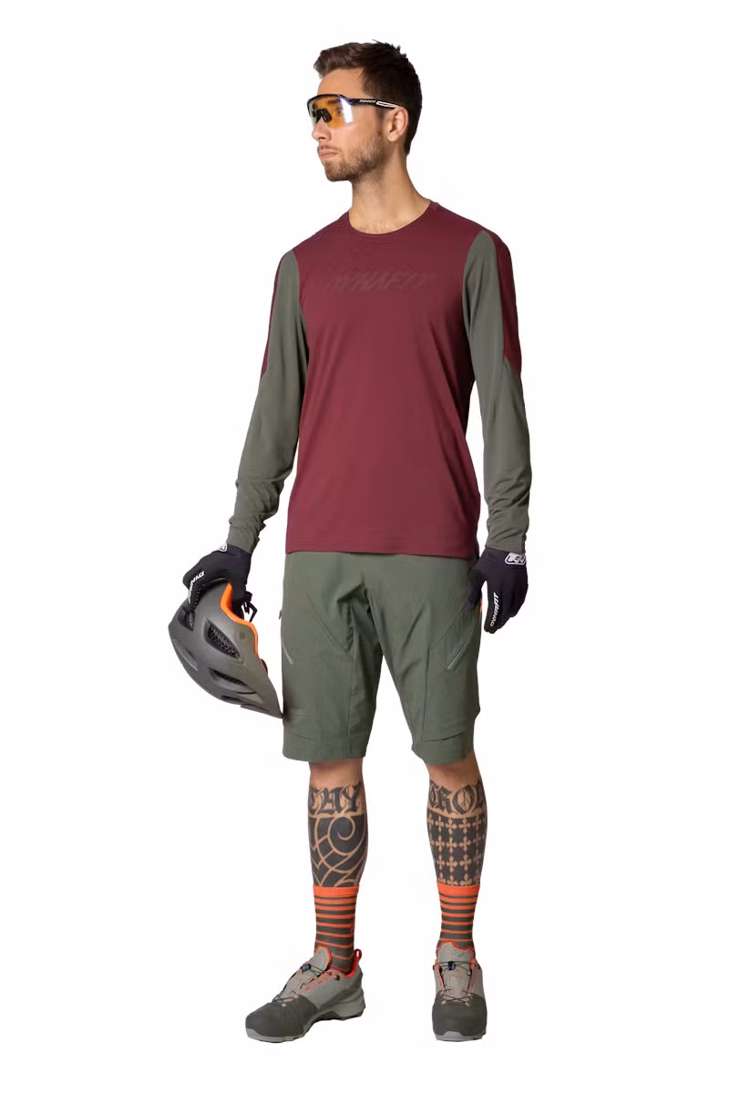 SPODENKI RIDE DYNASTRETCH-THYME-0910