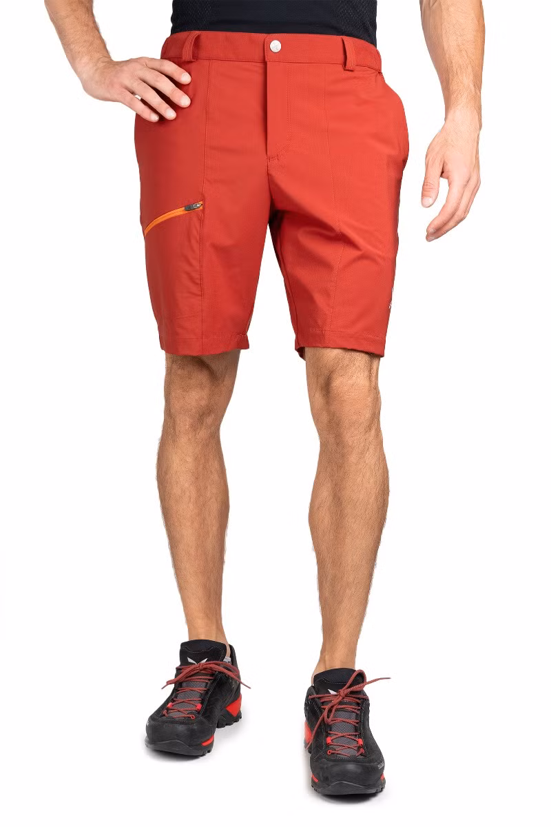 SPODENKI SMART TRAVEL BERMUDA-TOBACCO-MANDARIN ORANGE