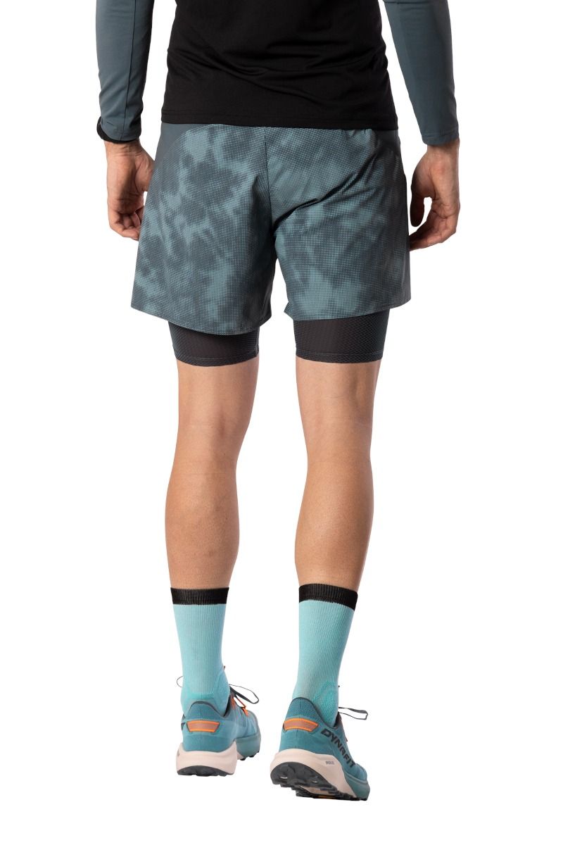 SPODENKI TRAIL REFLECTIVE 2IN1 SHORTS-CINDER