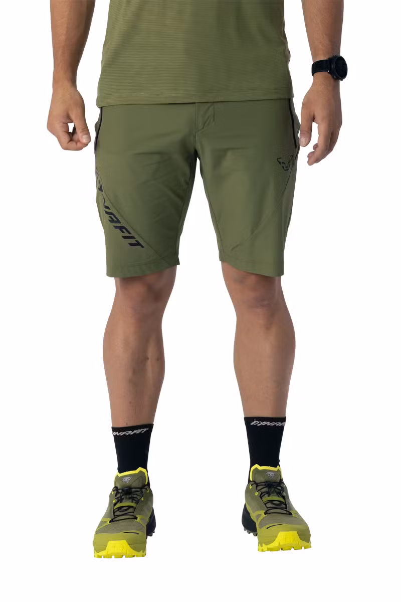 SPODENKI TRANSALPER LIGHT DYNASTRETCH-MILITARY GREEN-0910