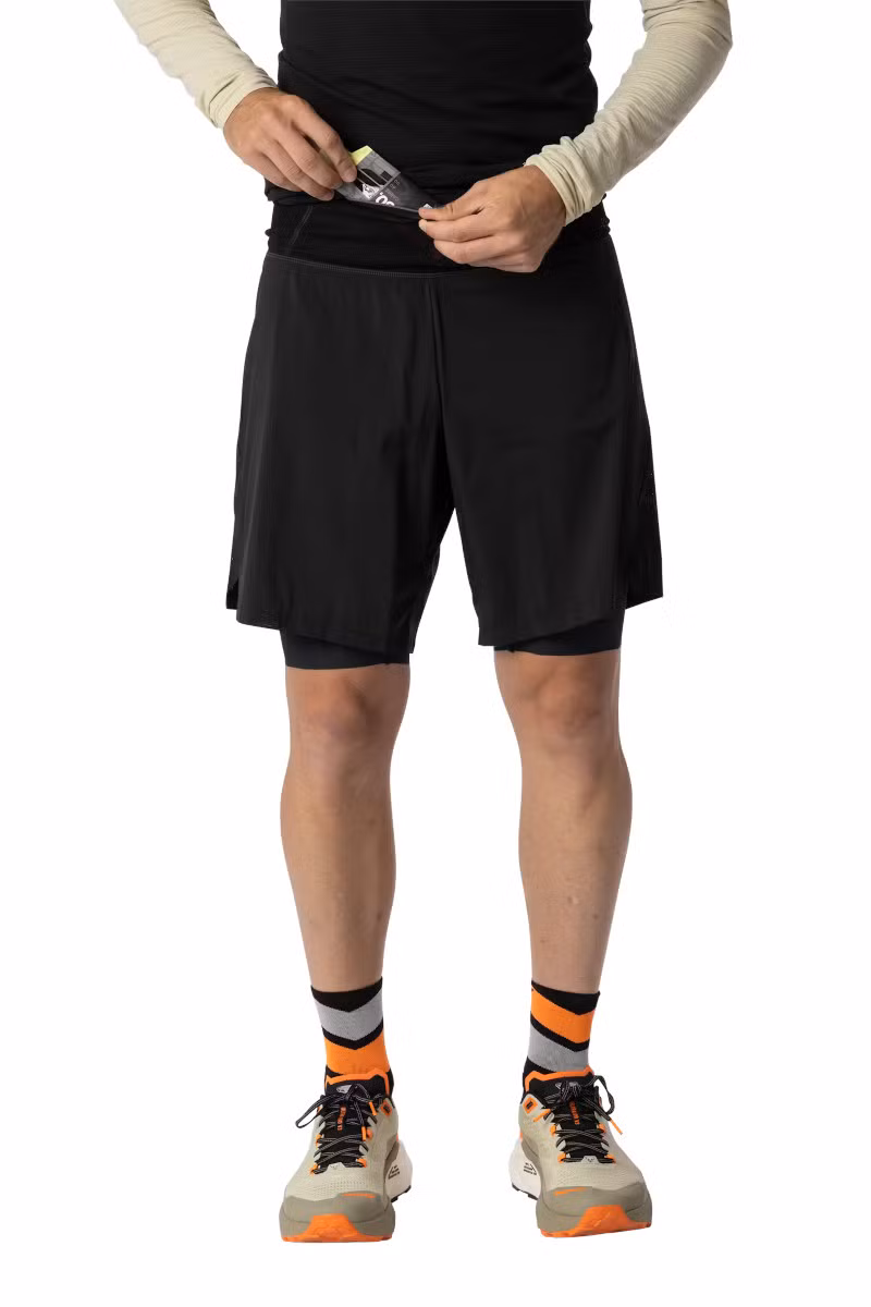 SPODENKI ULTRA 2IN1 SHORTS-BLACK OUT