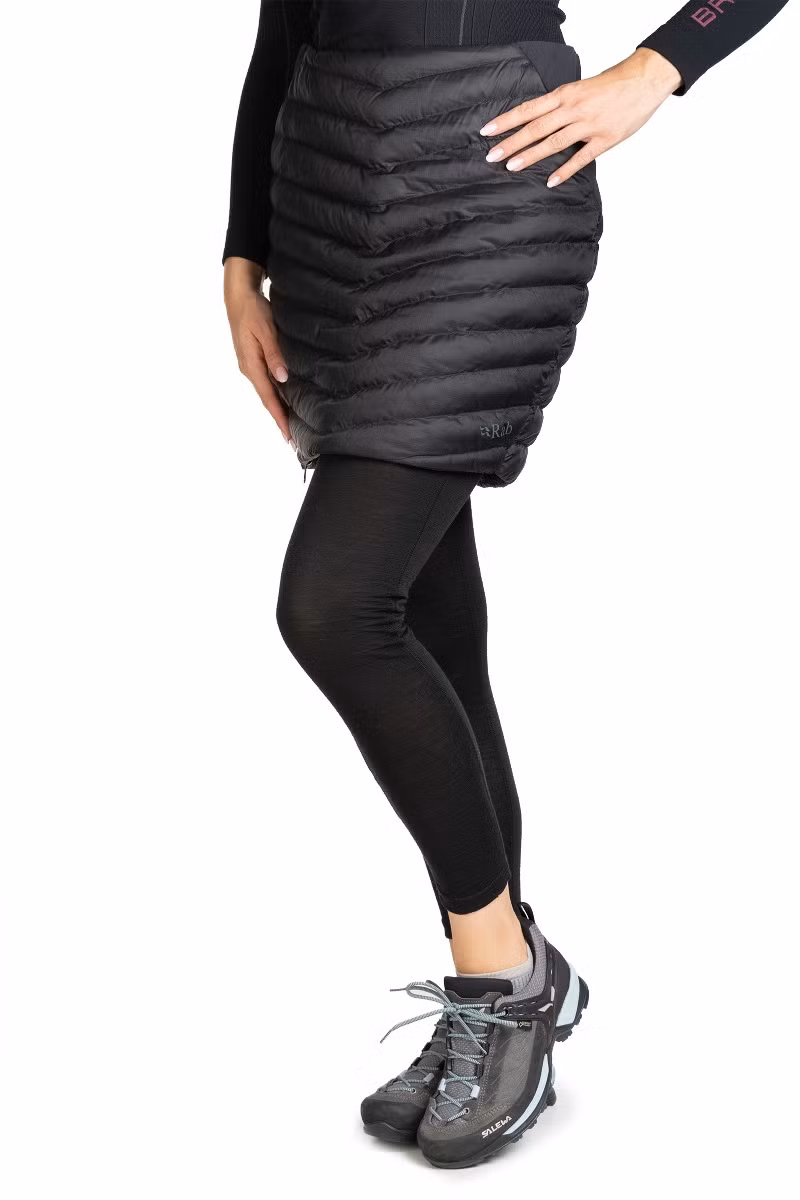 SPÓDNICA CIRRUS SKIRT-BLACK-GRAPHENE