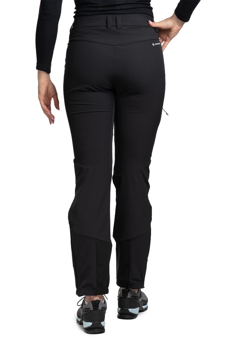SPODNIE AGNER ORVAL 3 DST WOMEN-BLACK OUT WSPINACZKOWE