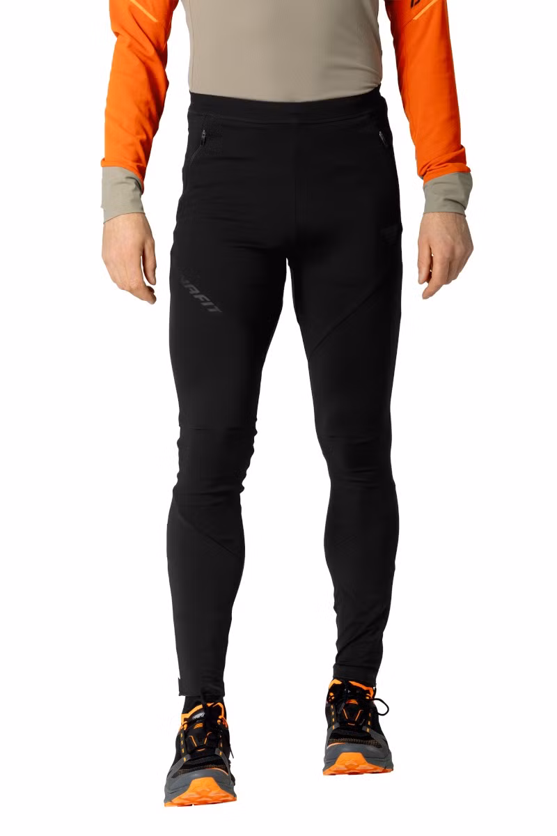 SPODNIE ALPINE SOFTSHELL HYBRID-BLACK OUT