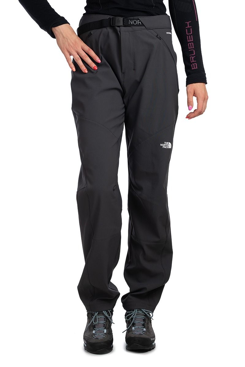 SPODNIE DIABLO REG STRAIGHT WOMEN-ASPHALT GREY