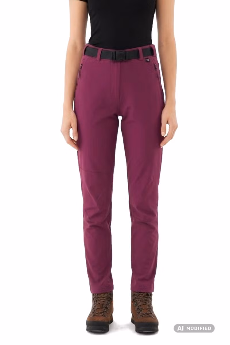 SPODNIE EXPANDER WOMEN-PURPLE DAMSKIE TREKKINGOWE