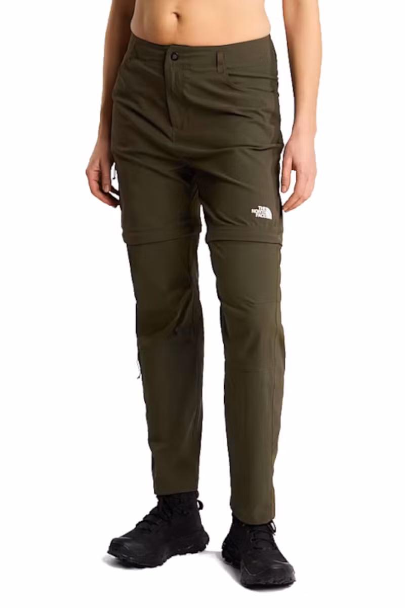 SPODNIE EXPLORATION CONVERTIBLE WOMEN-NEW TAUPE GREEN