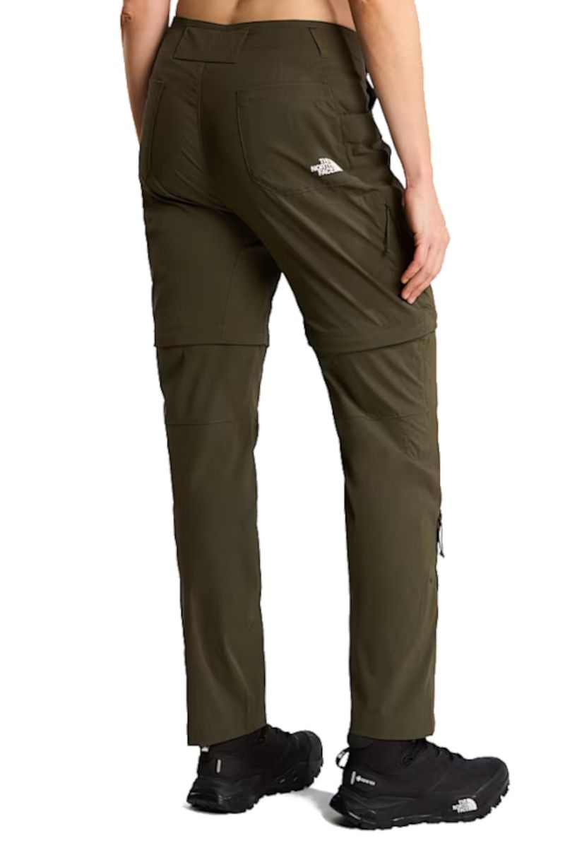 SPODNIE EXPLORATION CONVERTIBLE WOMEN-NEW TAUPE GREEN