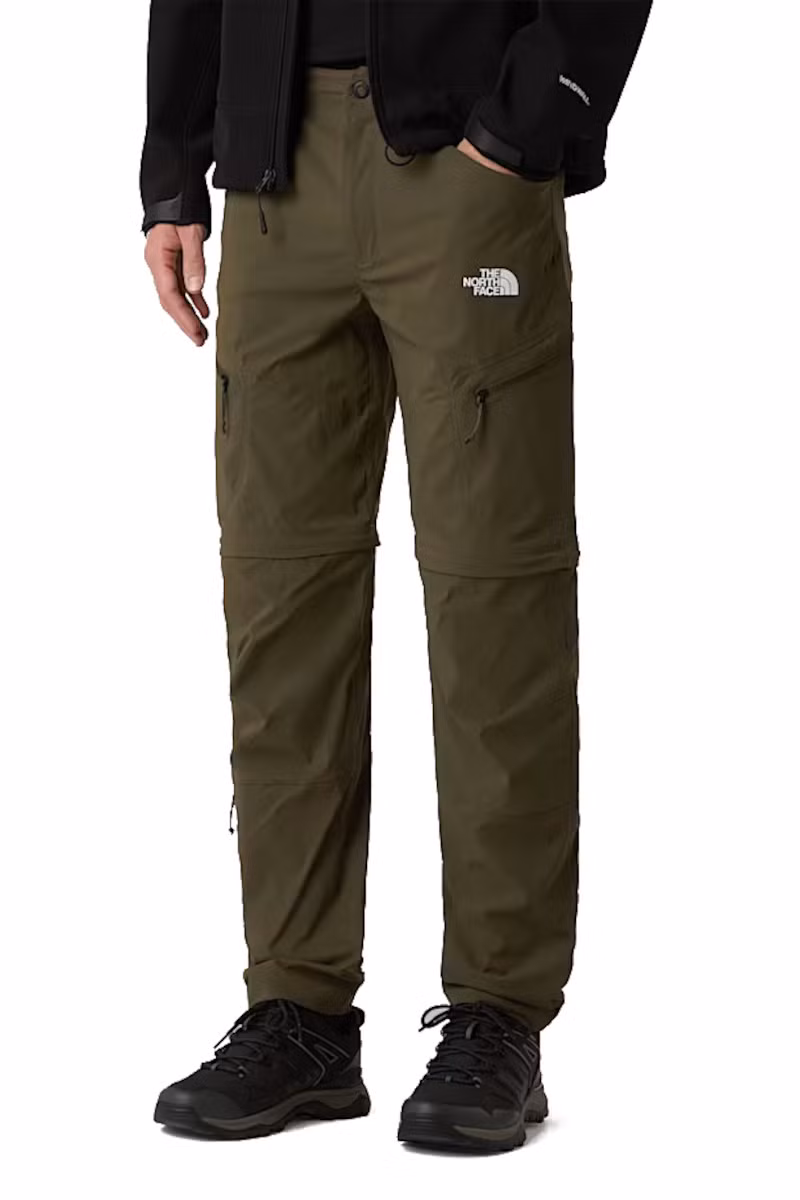 SPODNIE EXPLORATION LONG TAPERED CONVERTIBLE-NEW TAUPE GREEN