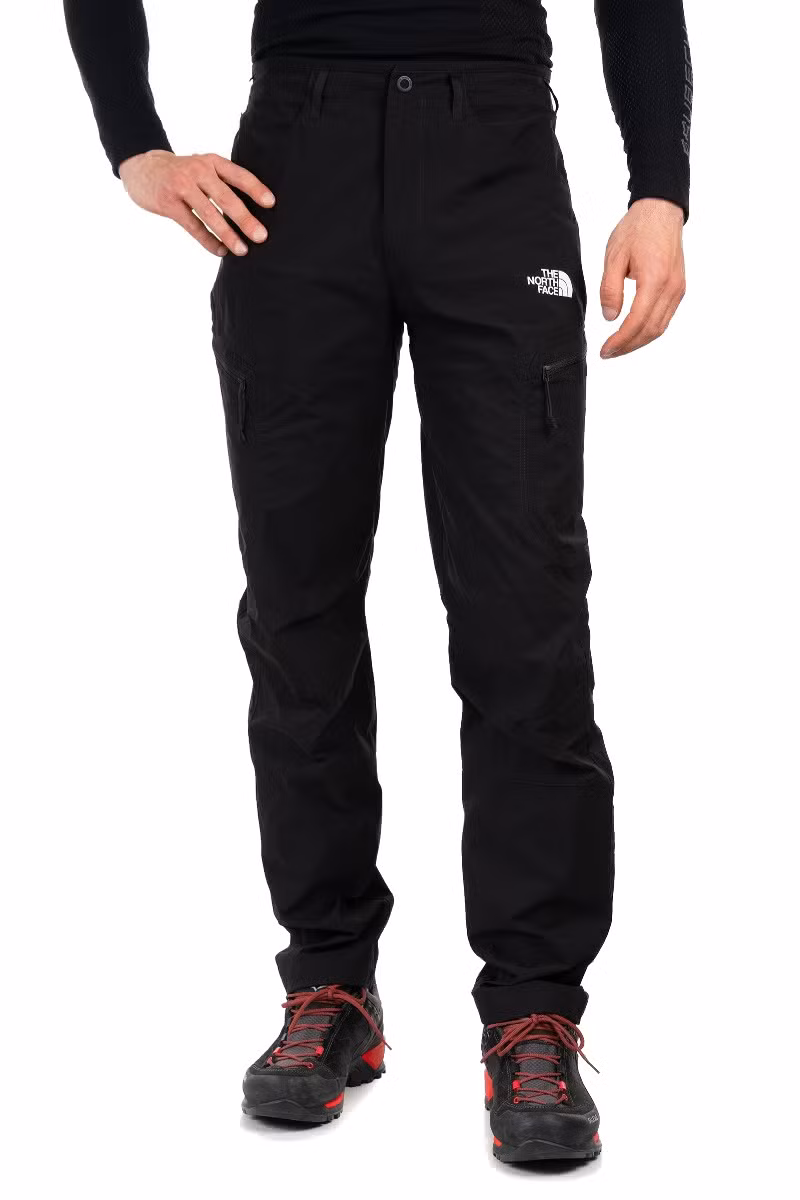 SPODNIE EXPLORATION REG TAPERED-TNF BLACK