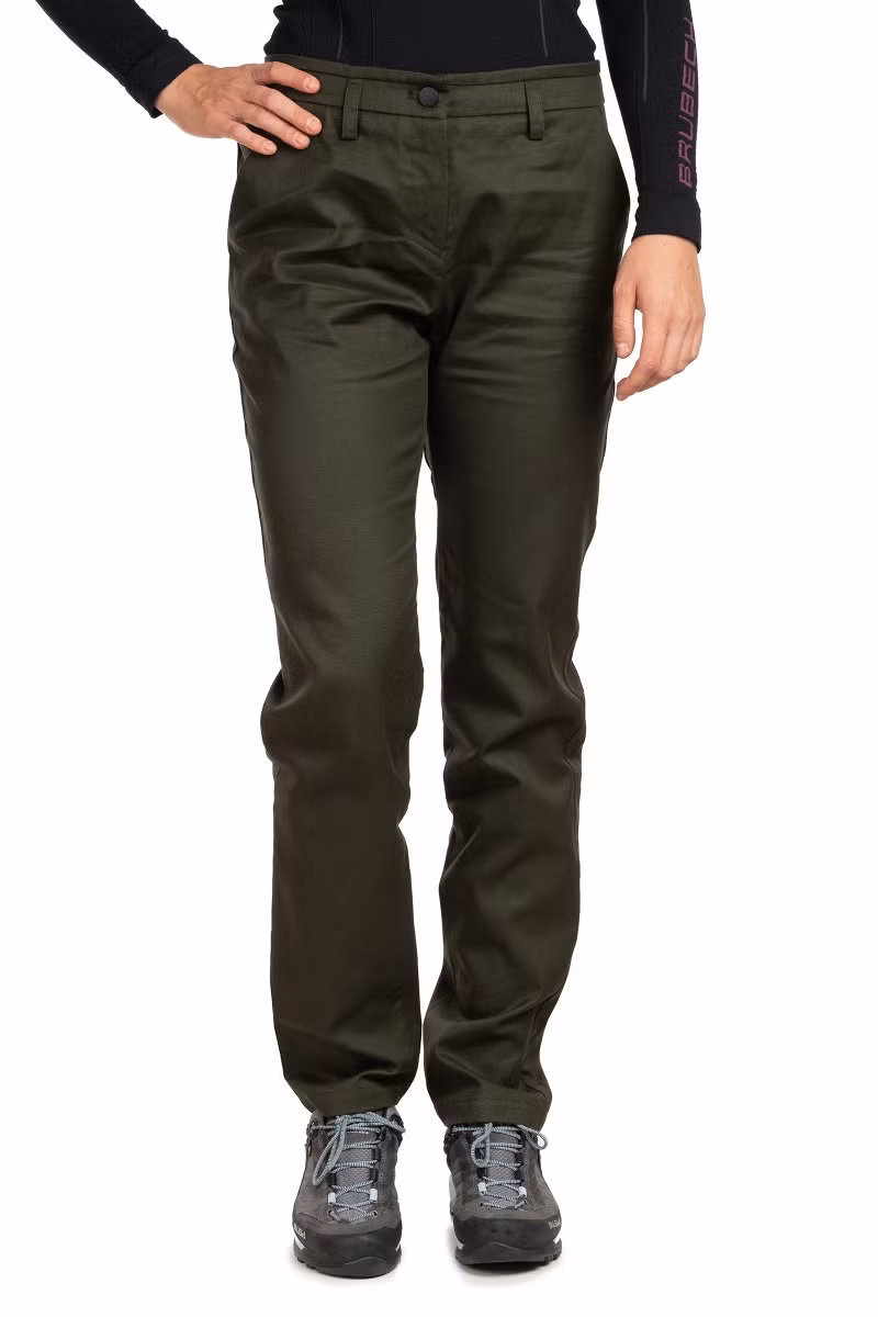 SPODNIE FANES HEMP WOMEN-DARK OLIVE