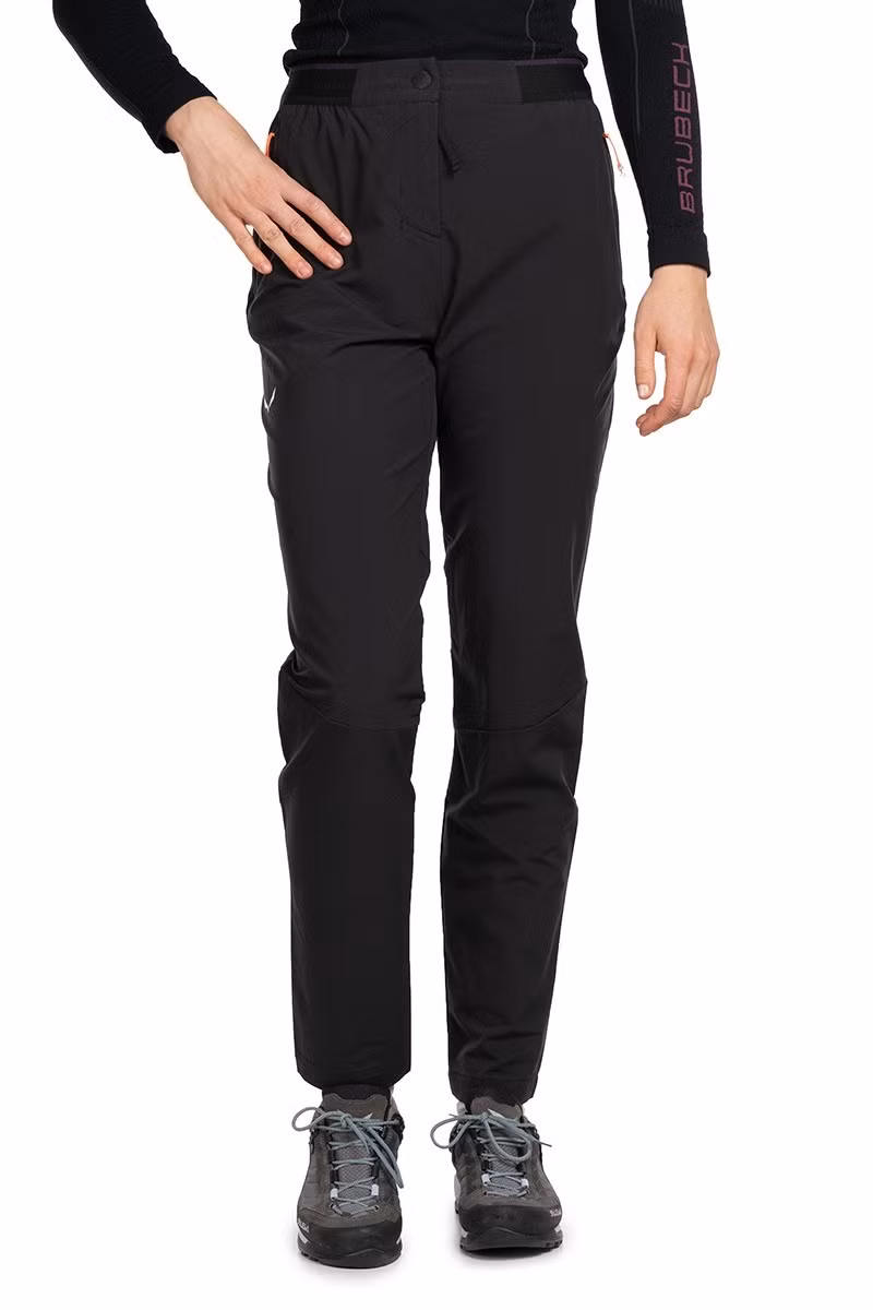 SPODNIE DAMSKIE PEDROC 5 DST WOMEN-BLACK OUT SOFTSHELLOWE
