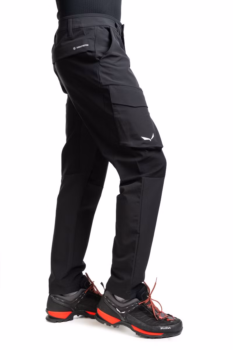 Salewa Puez DST Warm Cargo Hose Herren – Wärmende Softshell-Bergsporthose Für Trekking Im Herbst & Winter