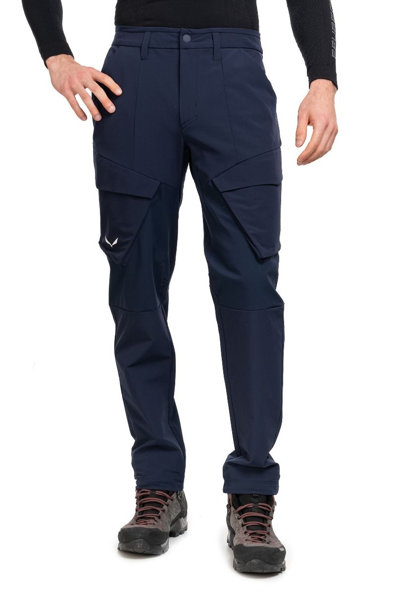 SPODNIE PUEZ DST WARM CARGO-NAVY BLAZER
