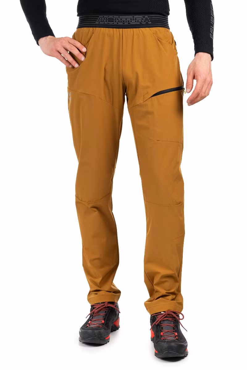 SPODNIE RISE-BRONZE BROWN-SUNNY LIME