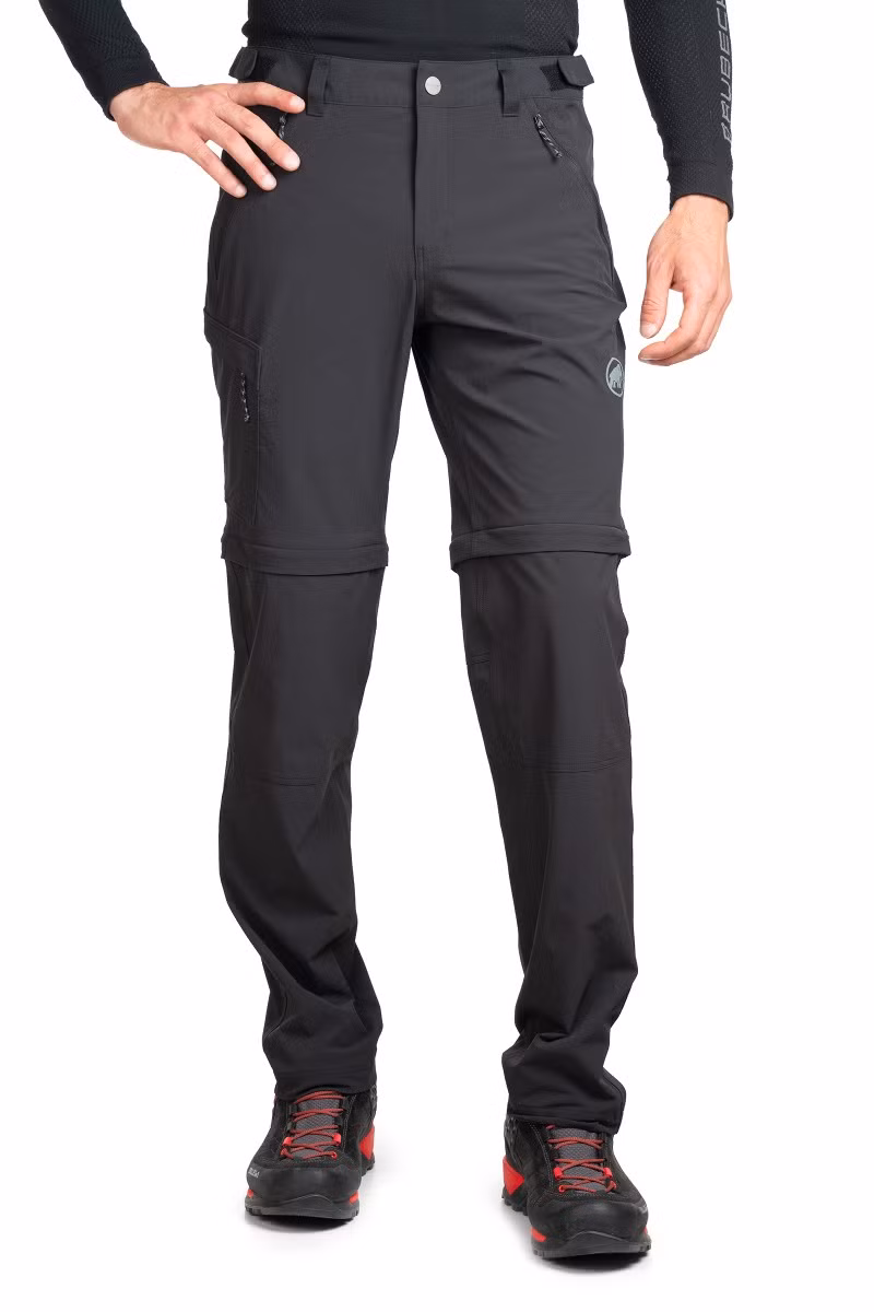 SPODNIE RUNBOLD IV ZIP OFF-BLACK
