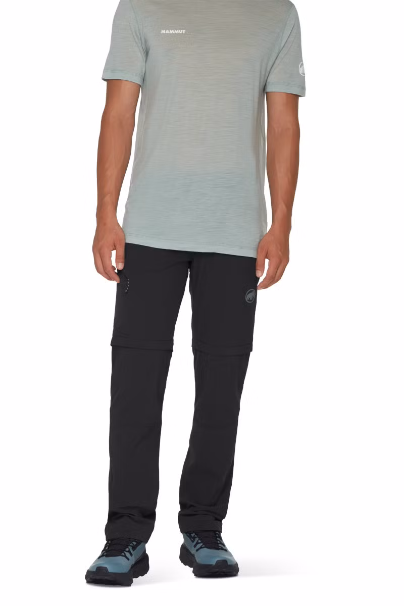 SPODNIE RUNBOLD IV ZIP OFF LONG-BLACK