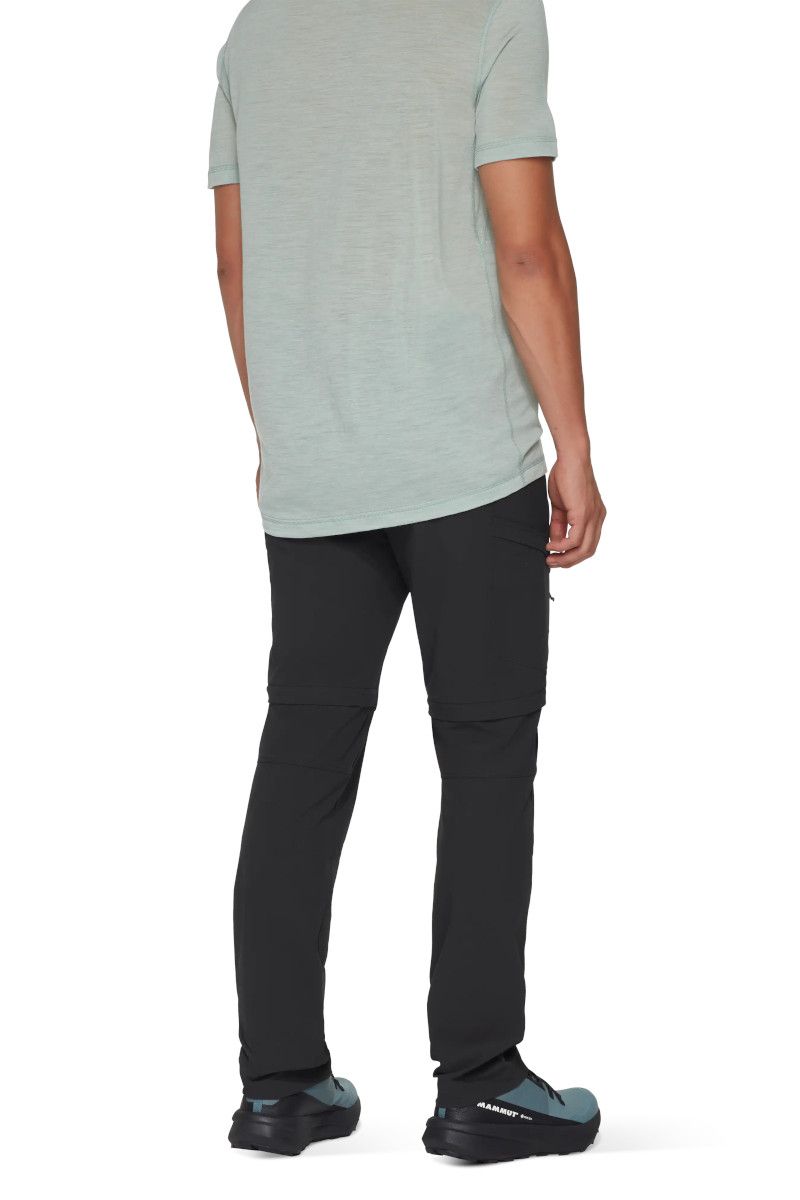 SPODNIE RUNBOLD IV ZIP OFF LONG-BLACK