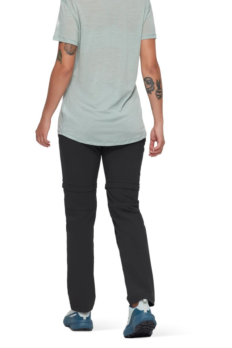 SPODNIE RUNBOLD IV ZIP OFF WOMEN-BLACK