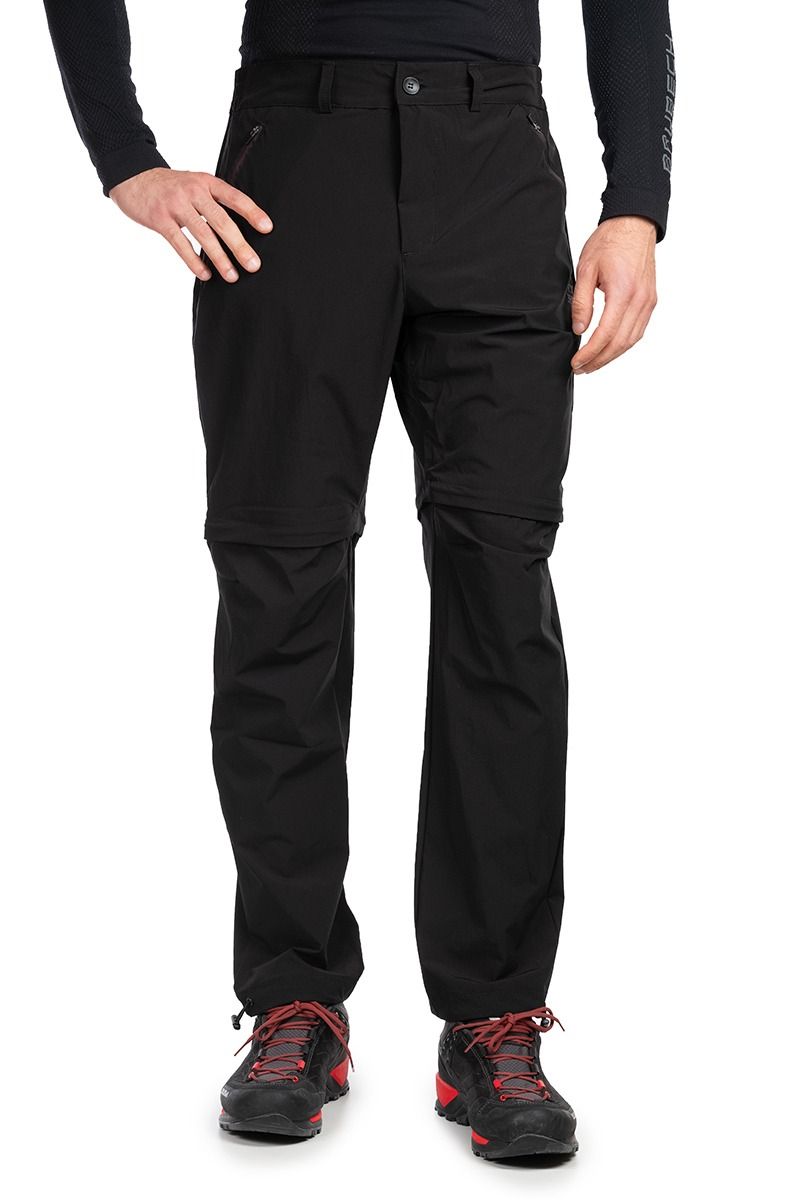 SPODNIE SOFTSHELL 2IN1 20120008-BLACK