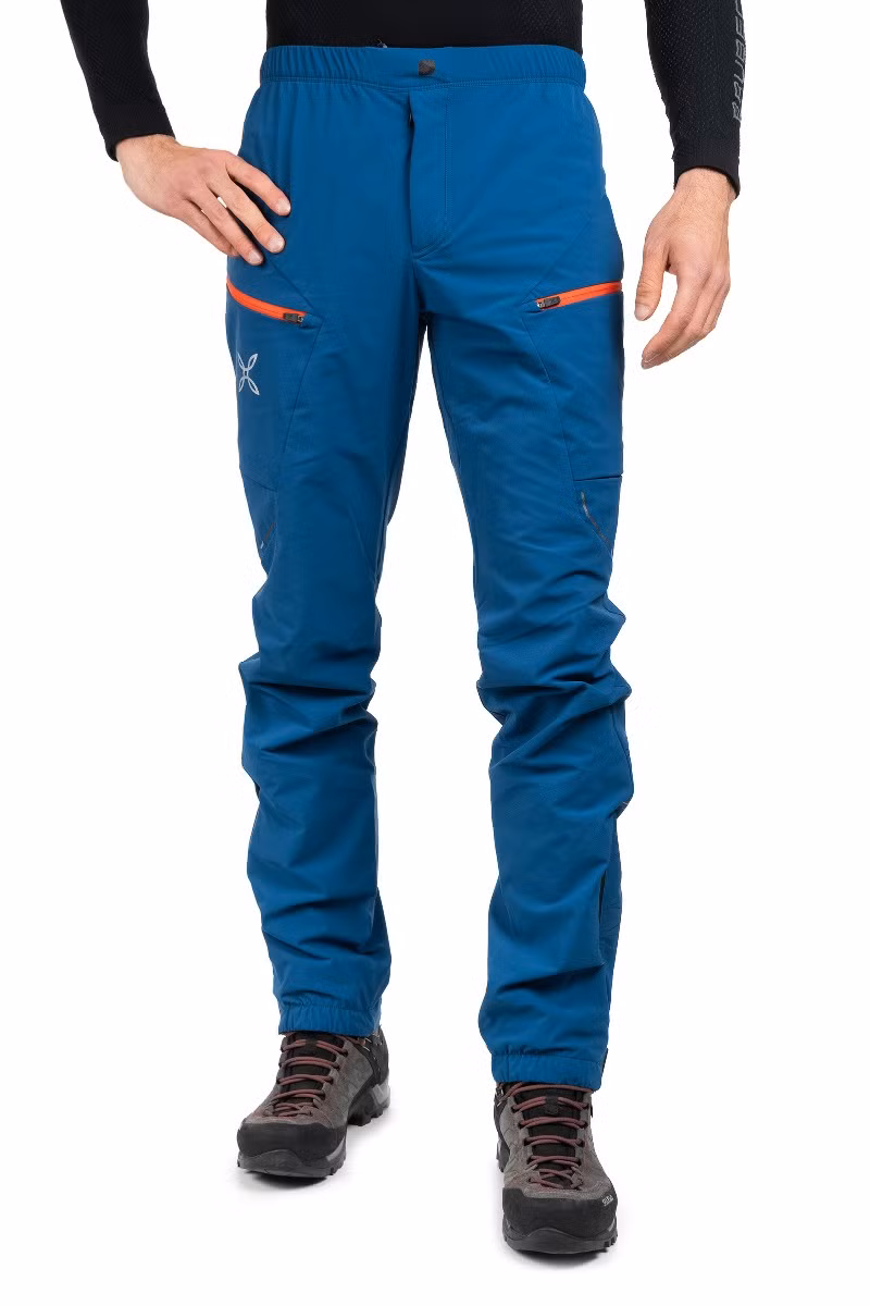 SPODNIE SPEED STYLE-DEEP BLUE-ORANGE