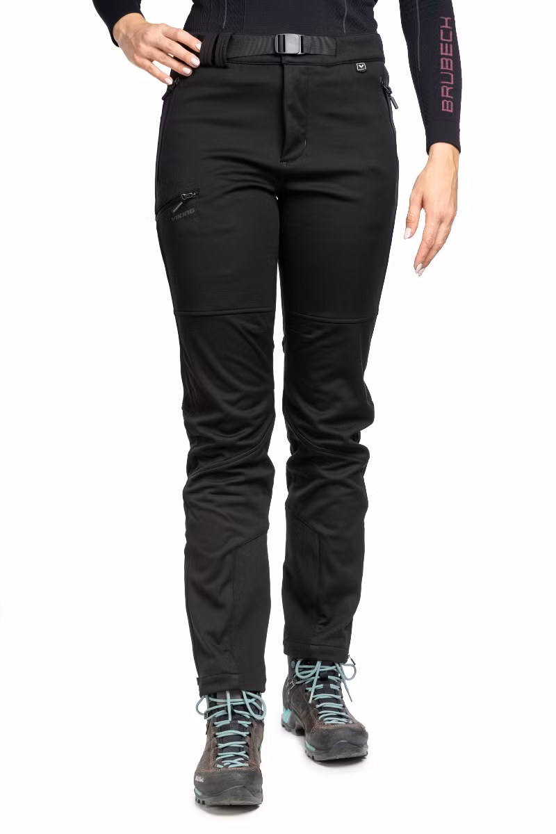 SPODNIE DAMSKIE SUMMIT WARM 2.0 WOMEN-BLACK TREKKINGOWE
