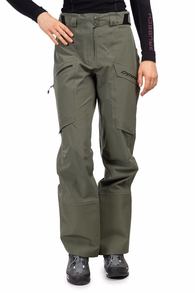 SPODNIE TIGARD 3L STRETCH WOMEN-THYME-0910