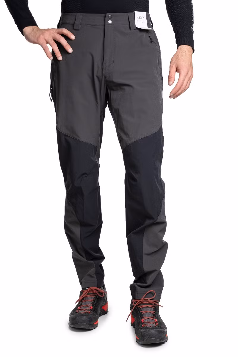 SPODNIE TORQUE MOUNTAIN LONG-ANTHRACITE-BLACK