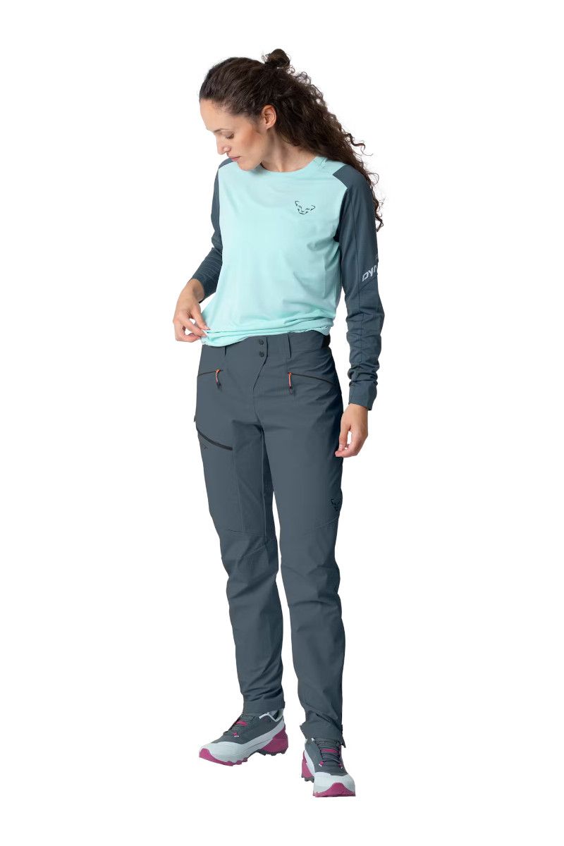 SPODNIE TRANSALPER DYNASTRETCH WOMEN-CINDER