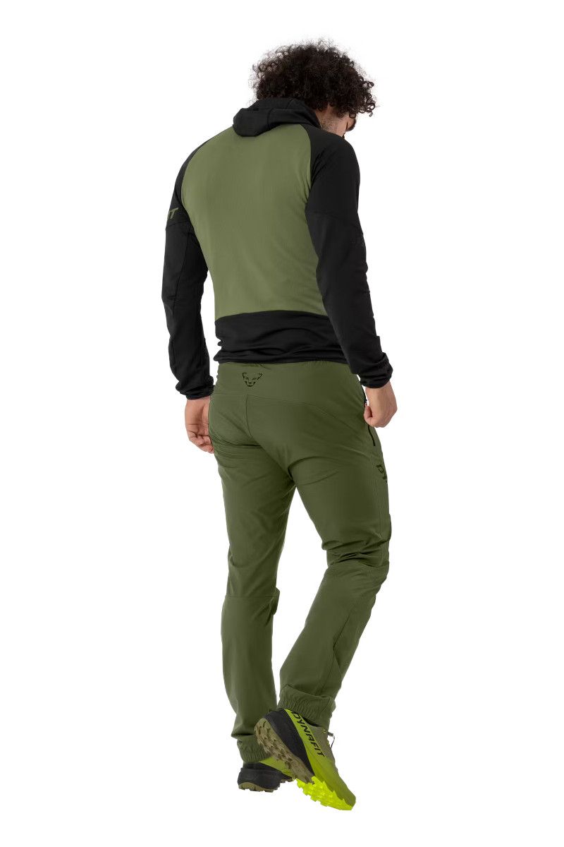 SPODNIE TRANSALPER LIGHT DYNASTRETCH-MILITARY GREEN-0910