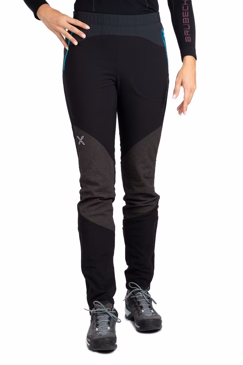 SPODNIE VERTIGO 2 WOMAN-BLACK-NAVY BLUE