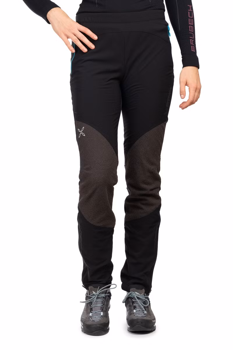 SPODNIE VERTIGO 2 WOMAN -BLACK-TURQUOISE