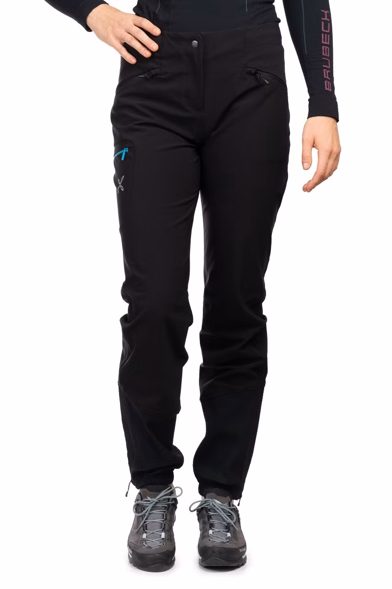 SPODNIE VERTIGO ALLROUND WOMAN-BLACK-TURQUOISE