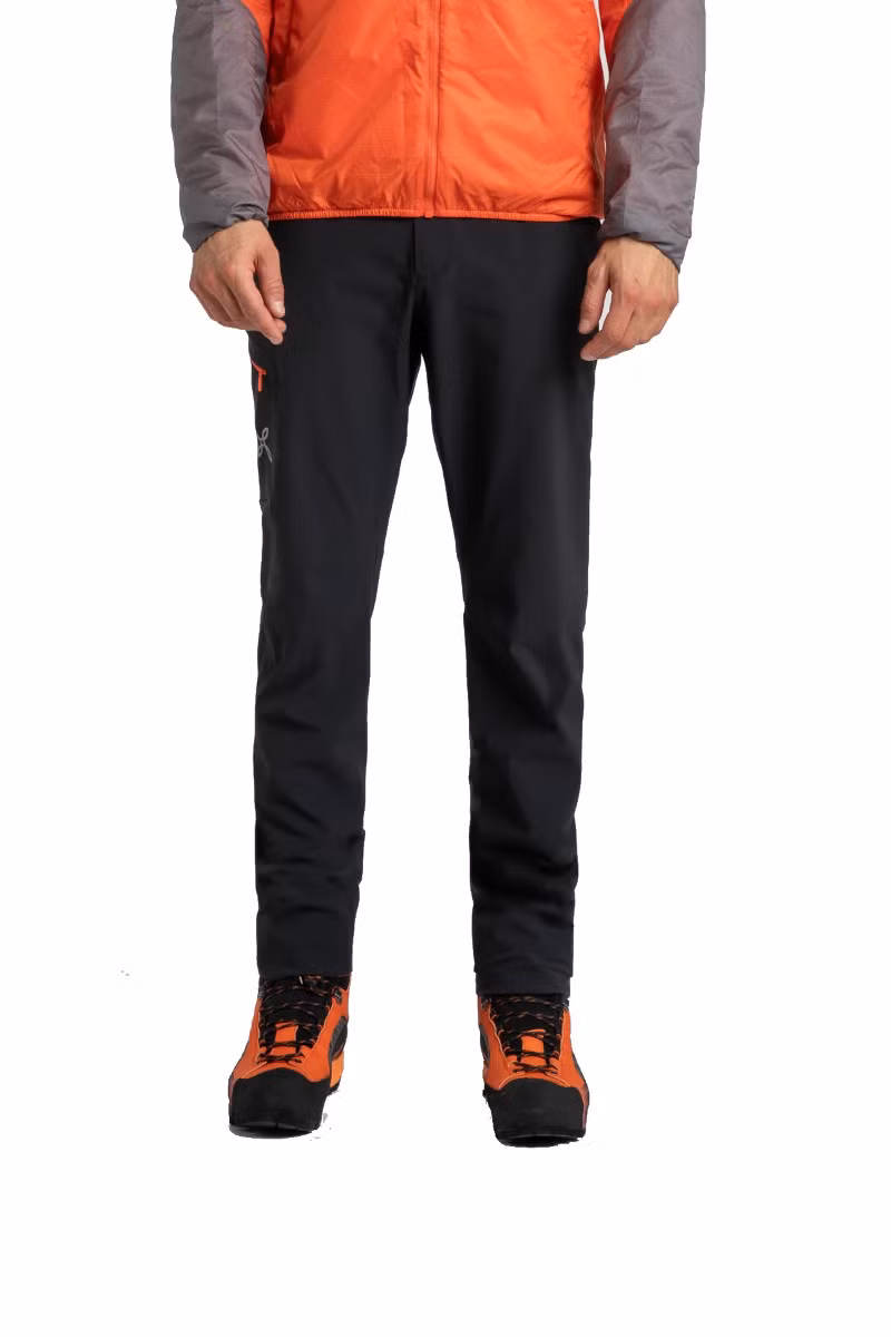 SPODNIE VERTIGO BRIGHT-CHARCOAL GREY-ORANGE