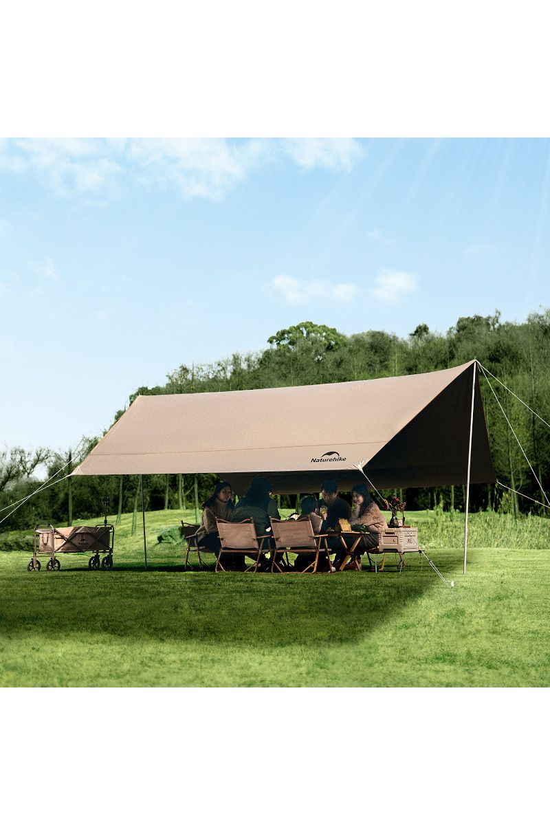 TARP SKY LITE VINYL HEXAGON L CNK2350WS015-KHAKI