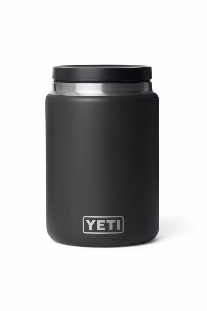 TERMOS RAMBLER 24 OZ / 710 ML FOOD JAR-BLACK