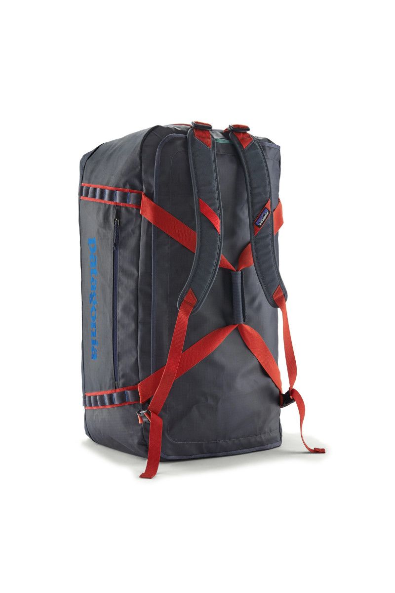 TORBA BLACK HOLE DUFFEL 100L-SMOLDER BLUE W-AMANITA RED