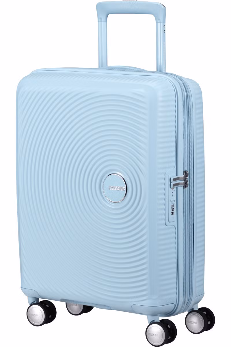 WALIZKA SOUNDBOX SPINNER 55 TSA EXP-PASTEL BLUE