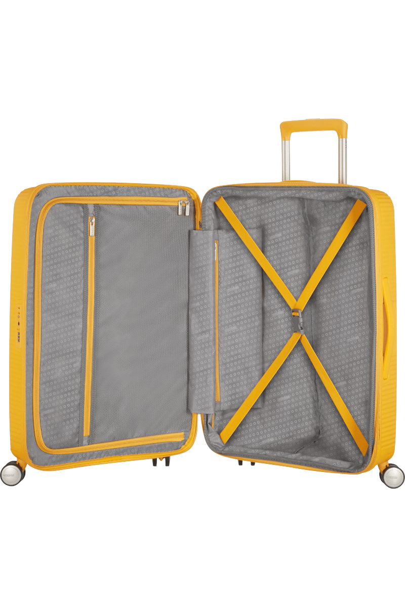 WALIZKA SOUNDBOX SPINNER 67 TSA EXP-GOLDEN YELLOW